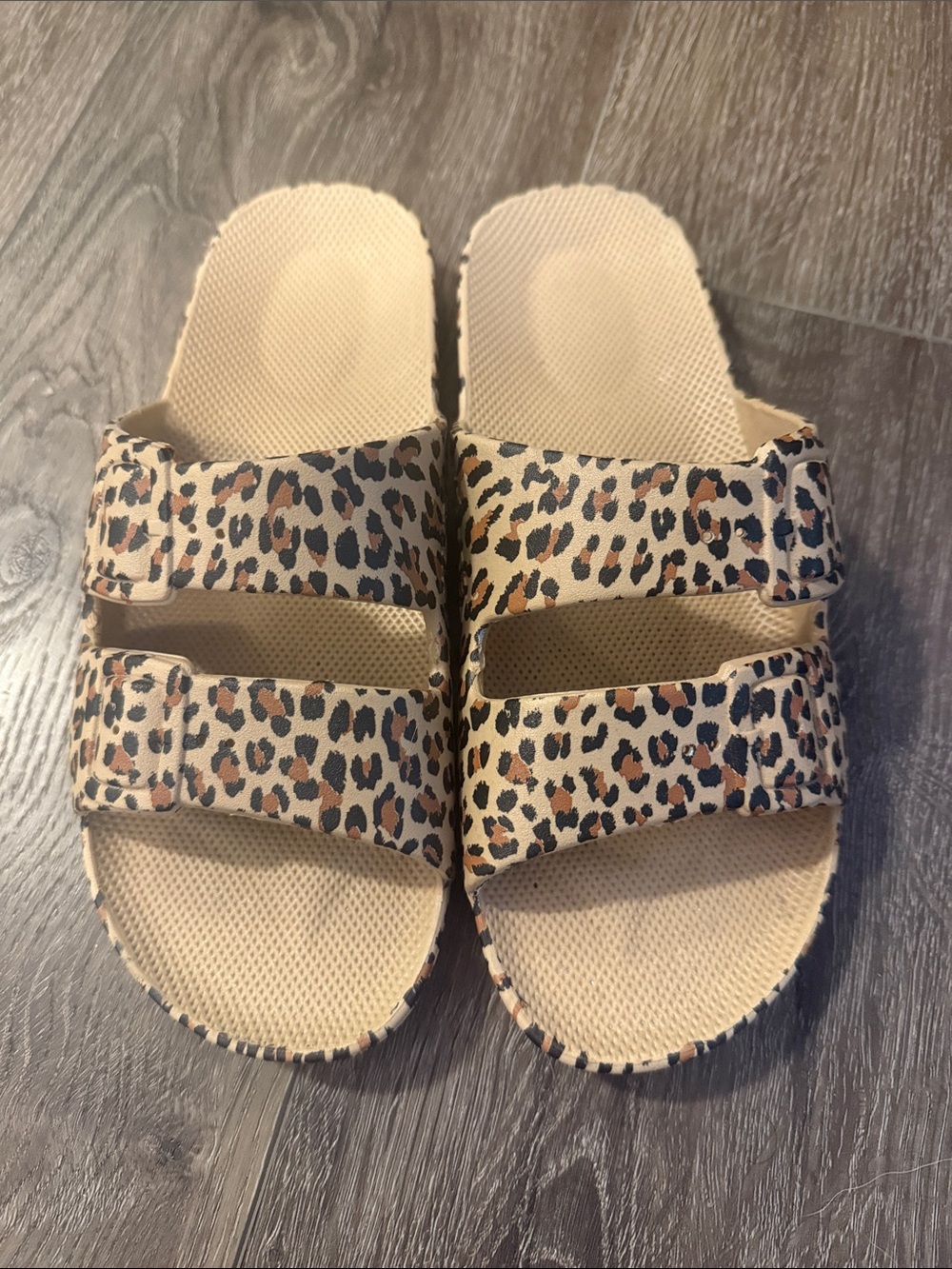 Freedom Moses Slides - Leopard - size 37/38